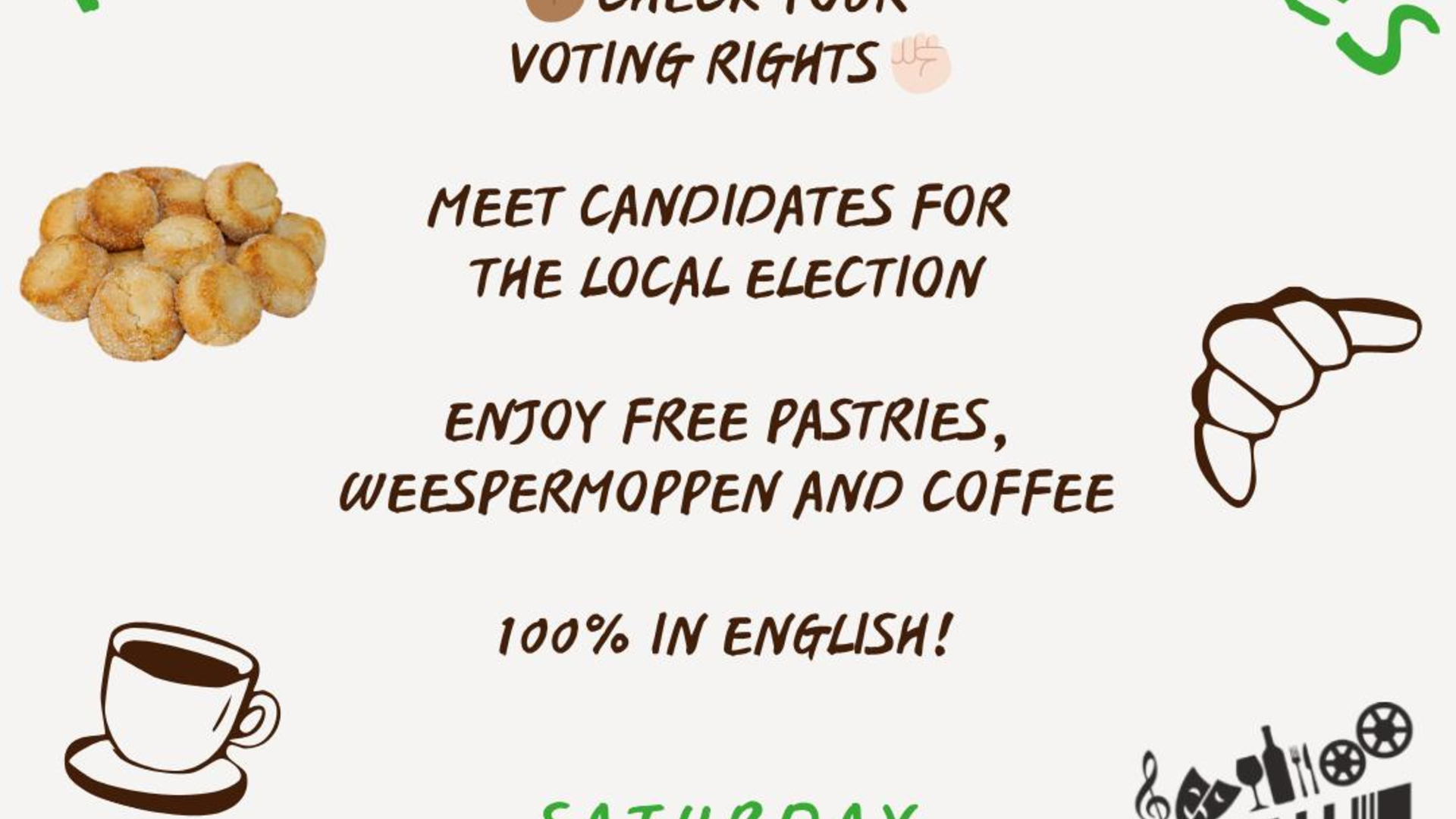 politics and pastries